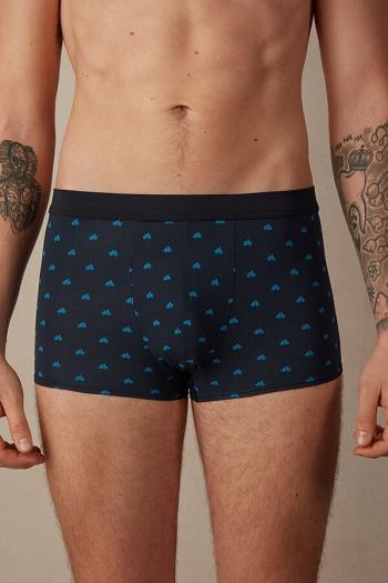 Intimssimi Bicycle Boxers in Microfiber Sininen | USNZX76054