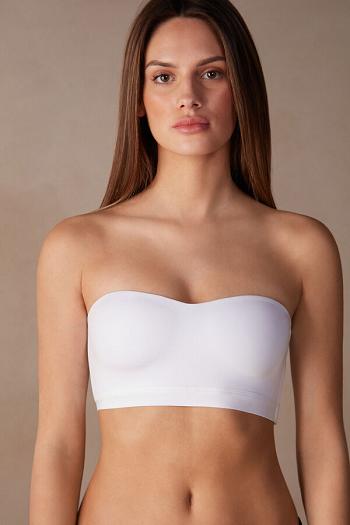 Intimssimi Bra Top in Ultralight Microfiber Valkoinen | AUSWC64276