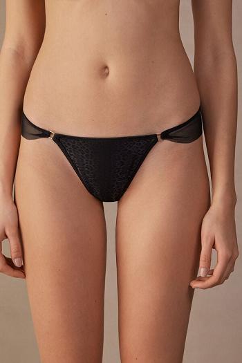 Intimssimi Cool Minimal Brazilian Mustat | PUSQX68069