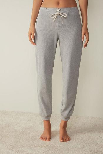 Intimssimi Cozy Waffle Pants Harmaat | QUSWA22266