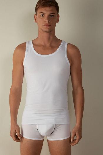 Intimssimi Crew Neck Tank Top Valkoinen | GUSEC98631