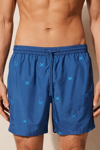 Intimssimi Embroidered Crab Swim Trunks Sininen | SUSVO87195