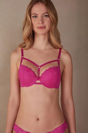 Intimssimi Fearless Femininity Elettra Super Push-up Bra Pinkki | AUSDF86920