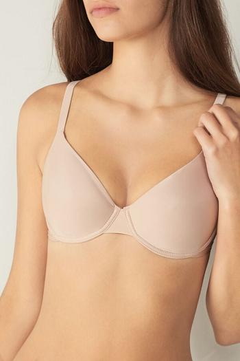 Intimssimi Francesca Ultralight Microfiber Balconette Bra Natural | LUSTR78364