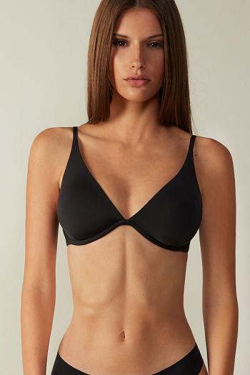 Intimssimi Giulia Balconette Bra in Ultralight Microfiber Mustat | PUSQX71644