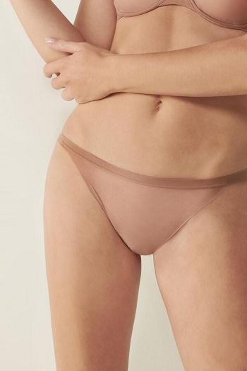 Intimssimi Invisible Touch String Panties Natural | YUSGT87655