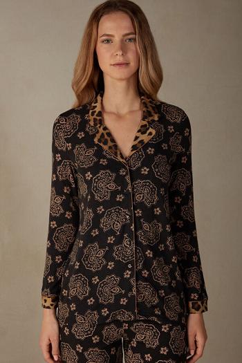 Intimssimi Lady Animalier Modal Shirt Print | MUSHR72771