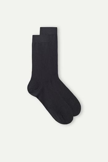 Intimssimi Lyhyt Socks in Stretch Supima® Puuvilla Harmaat | USJKU47203