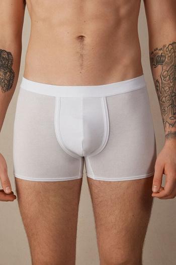 Intimssimi Natural Fresh Supima® Puuvilla Boxers Valkoinen | USEAH90631