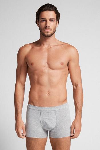 Intimssimi Natural Fresh Supima® Puuvilla Boxers Harmaat | XUSGW74898