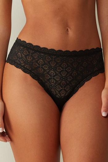 Intimssimi Pitsi Hipster Brazilian Mustat | EUSVG66376