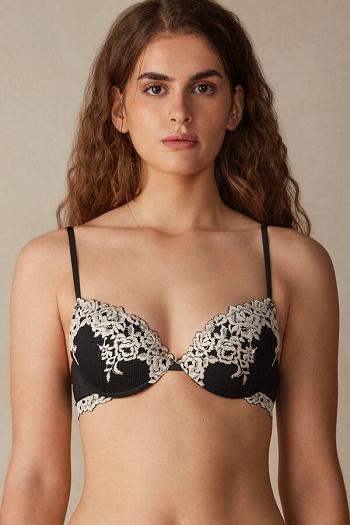 Intimssimi Pretty Flowers Bellissima Push-up Bra Monivärinen | USXMI89995