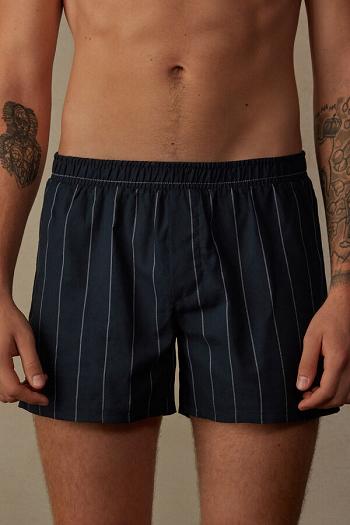 Intimssimi Print Detailed Boxers Sininen | FUSHY95704