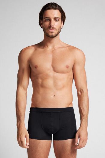 Intimssimi Push-up Boxers in Stretch Puuvilla Mustat | USCVG91654