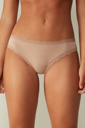 Intimssimi Puuvilla and Pitsi Panties Natural | USICD82302