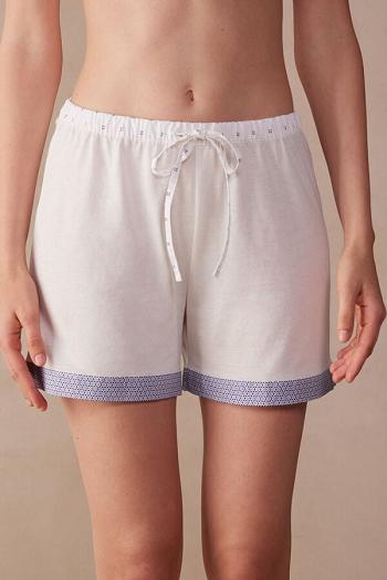 Intimssimi Santorini View Ultrafresh Supima® Puuvilla Shorts Valkoinen | BUSSD35341