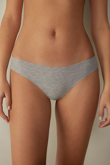 Intimssimi Seamless Supima® Puuvilla Brazilian Panties Harmaat | BUSSO98673