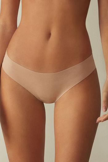 Intimssimi Seamless Supima® Puuvilla Brazilian Panties Natural | GUSUC67940