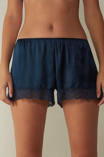 Intimssimi Silk Shorts Sininen | EUSHC50852