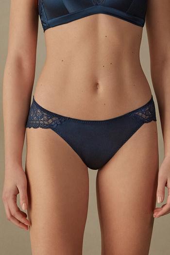 Intimssimi Silk and Pitsi Briefs Sininen | YUSVQ98090