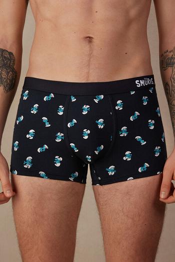 Intimssimi Smurf Boxers in Stretch Supima® Puuvilla Sininen | USZDE90545