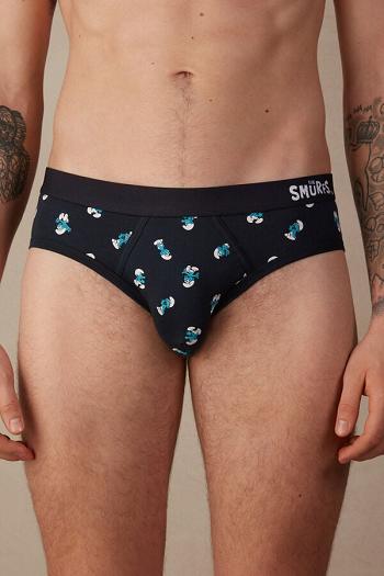 Intimssimi Smurf Briefs in Stretch Supima® Puuvilla Sininen | EUSHC64908