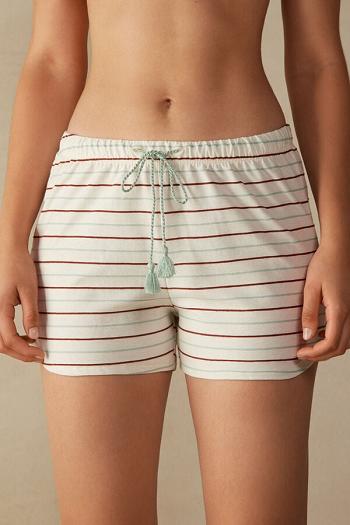 Intimssimi Spices Garden Puuvilla Shorts Valkoinen | EUSHC32658