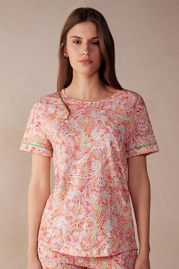 Intimssimi Summer Journey Ultrafresh Supima® Puuvilla Lyhyt Sleeve Top Monivärinen | BUSSD58325