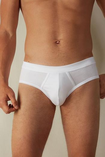 Intimssimi Supima® Puuvilla Briefs Valkoinen | USJZR48081