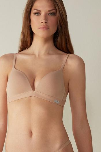 Intimssimi Tiziana Triangle Bra in Puuvilla Natural | USEAH28911