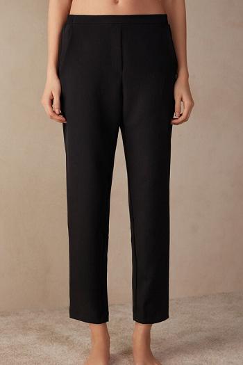 Intimssimi Trousers with Pockets Mustat | USJVR33915