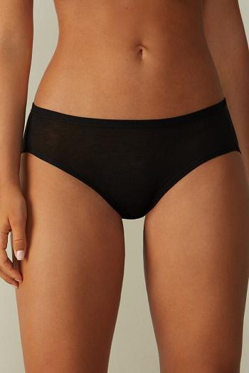 Intimssimi Ultralight Supima® Puuvilla Briefs Mustat | USICD72477