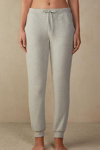 Intimssimi Warm Cuddles Full Length Cuffed Pants Harmaat | UUSTG44664