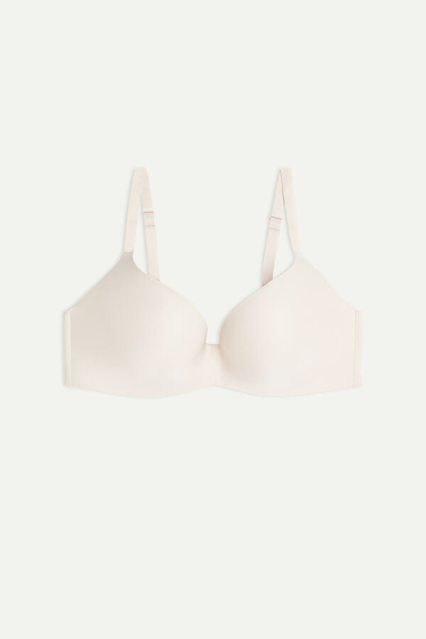 Intimssimi Adele Triangle Bra in Ultralight Microfiber Natural | AUSDF16110