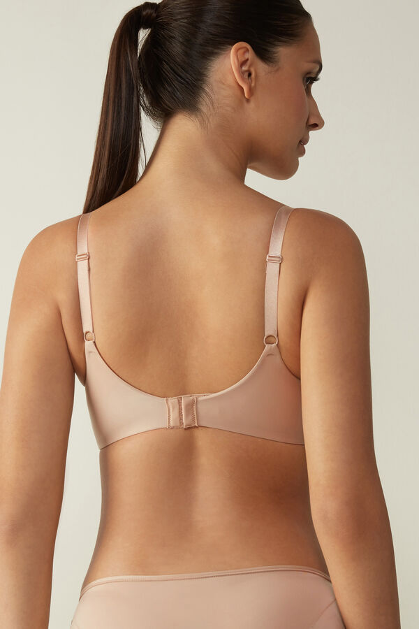 Intimssimi Adele Triangle Bra in Ultralight Microfiber Natural | XUSGW18280