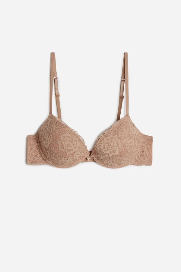 Intimssimi Bellissima Pitsi Push-Up Bra Natural | FUSUI60277