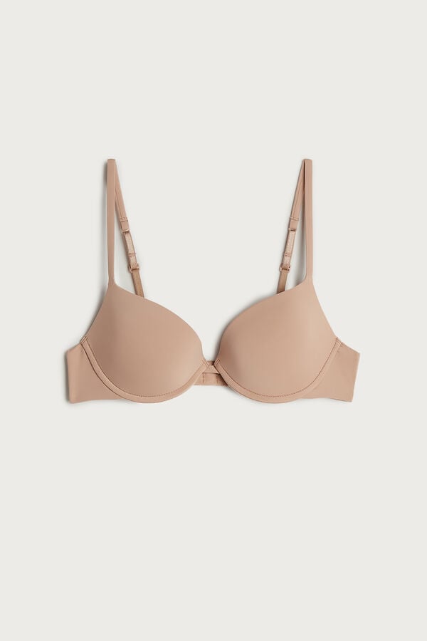 Intimssimi Bellissima Push-up Bra in Microfiber Natural | AUSWC12308