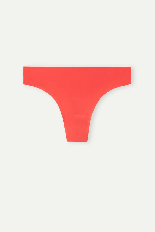 Intimssimi Brazilian Panties in Seamless Ultra Light Microfiber Oranssi | EUSVG82324