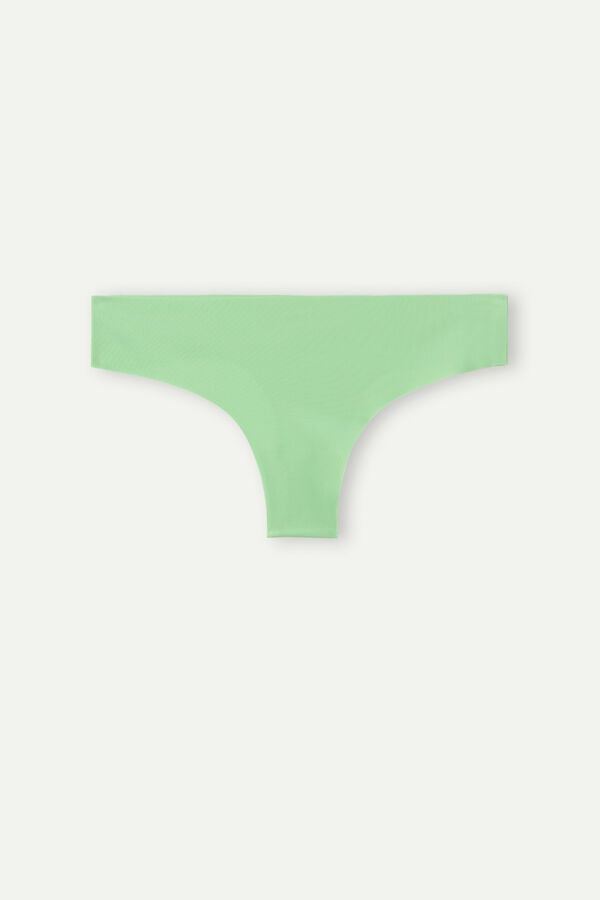 Intimssimi Brazilian Panties in Seamless Ultra Light Microfiber Vihreä | SUSVO29438