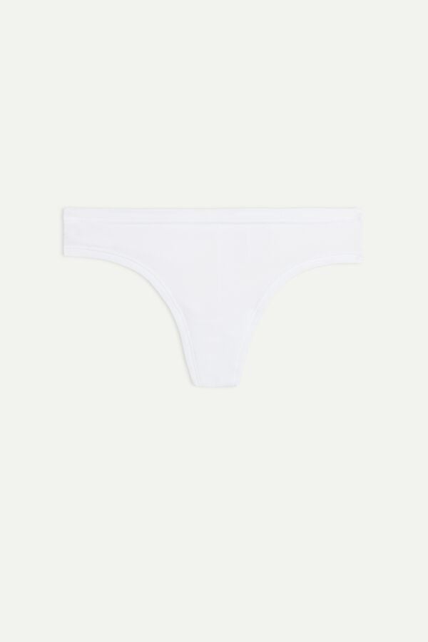 Intimssimi Brazilian Panties in Ultralight Supima® Puuvilla Valkoinen | AUSWC34184