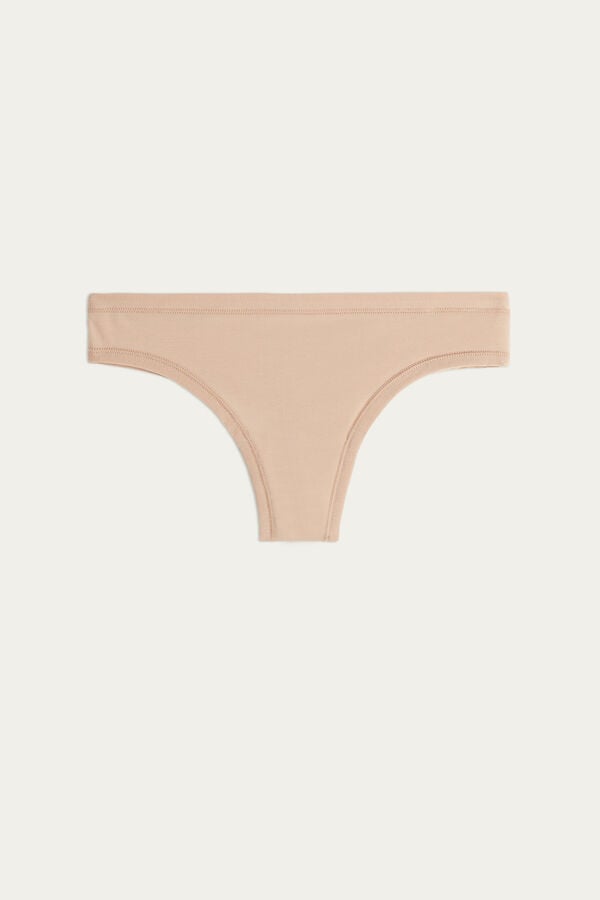 Intimssimi Brazilian Panties in Ultralight Supima® Puuvilla Natural | BUSSD99877