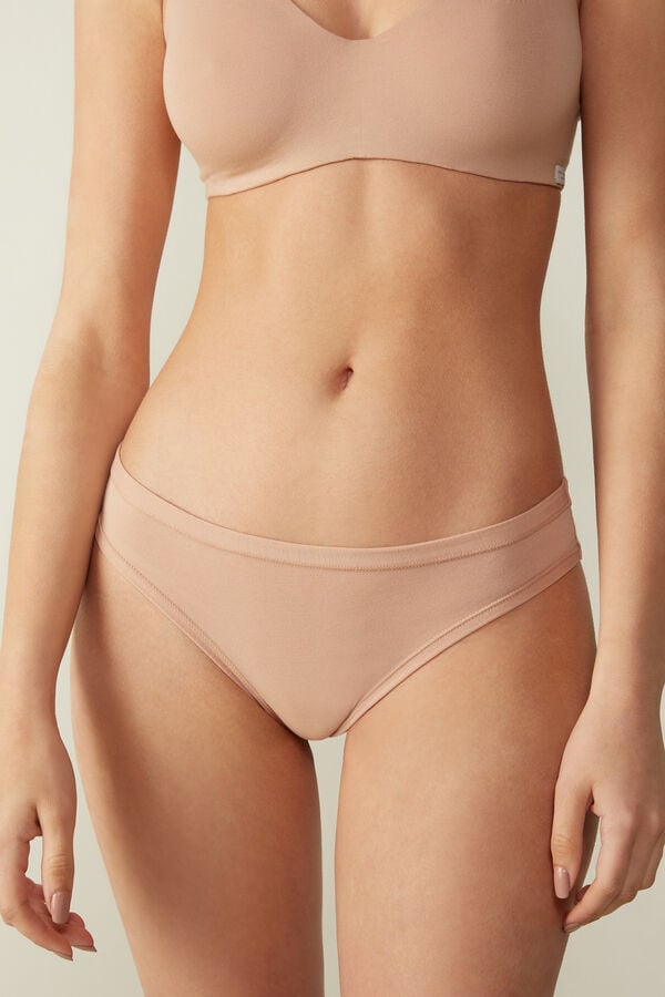 Intimssimi Brazilian Panties in Ultralight Supima® Puuvilla Natural | BUSSD99877