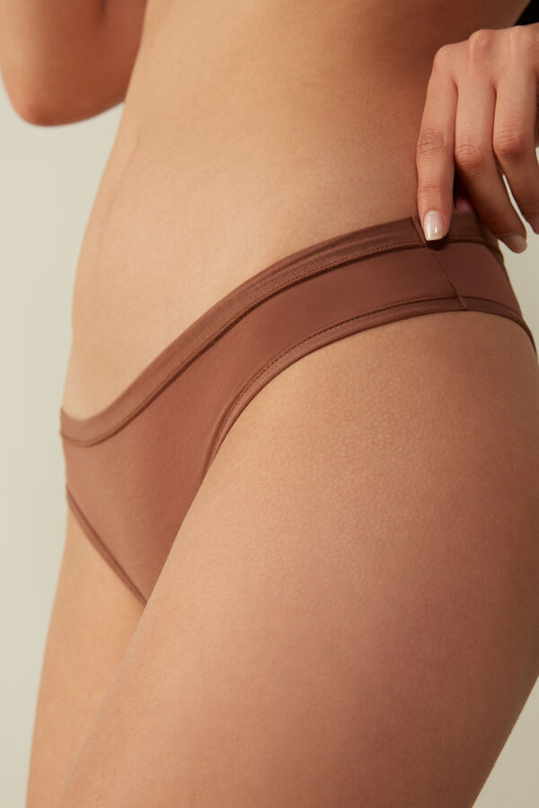 Intimssimi Brazilian Panties in Ultralight Supima® Puuvilla Natural | USIIZ27653