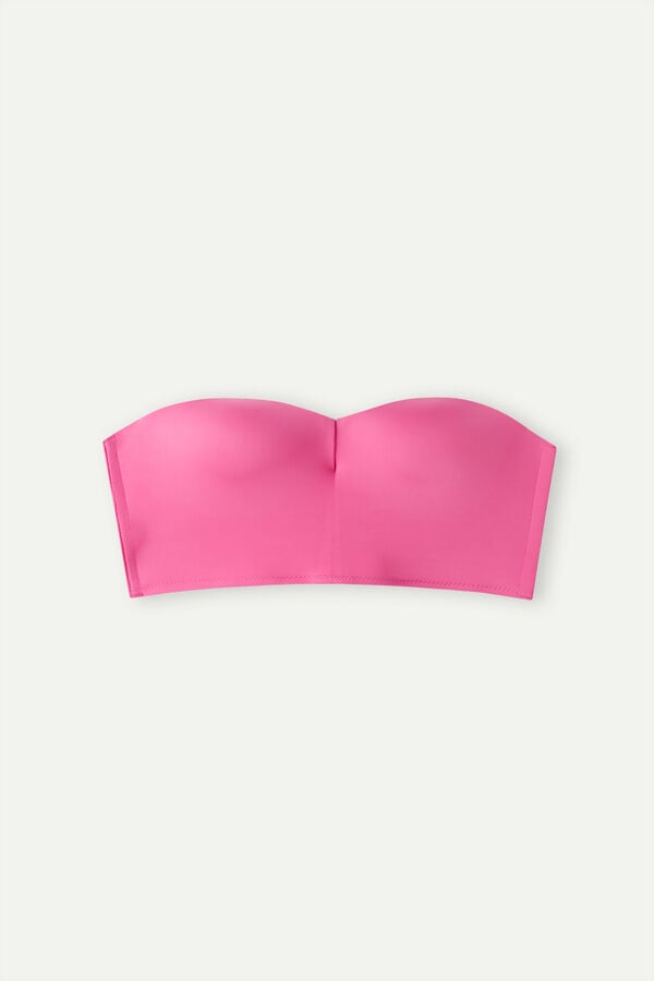 Intimssimi Bustier Bra Top in Ultralight Microfiber Pinkki | YUSGT82340