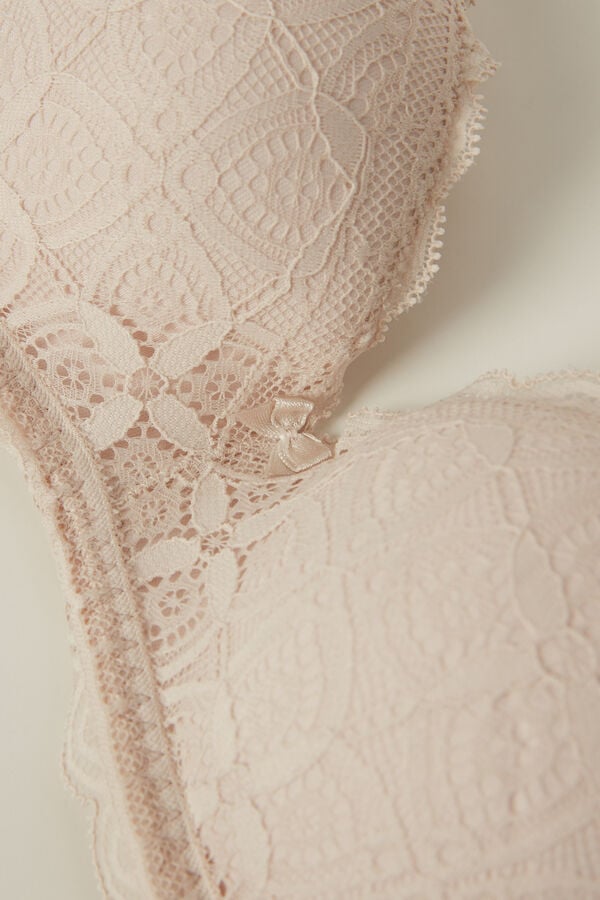 Intimssimi Claudia Balconette Bra in Pitsi Natural | USQAV38073