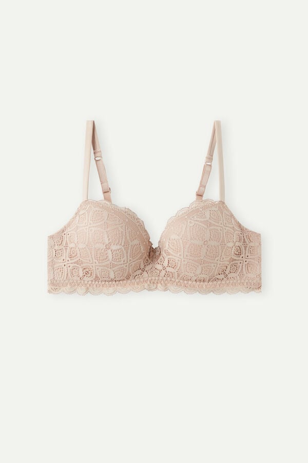 Intimssimi Claudia Balconette Bra in Pitsi Natural | UUSTG64782