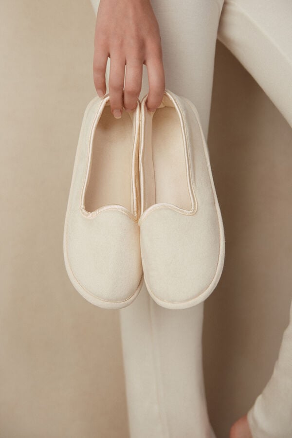 Intimssimi Closed Friulane Slippers Natural | BUSSD51635