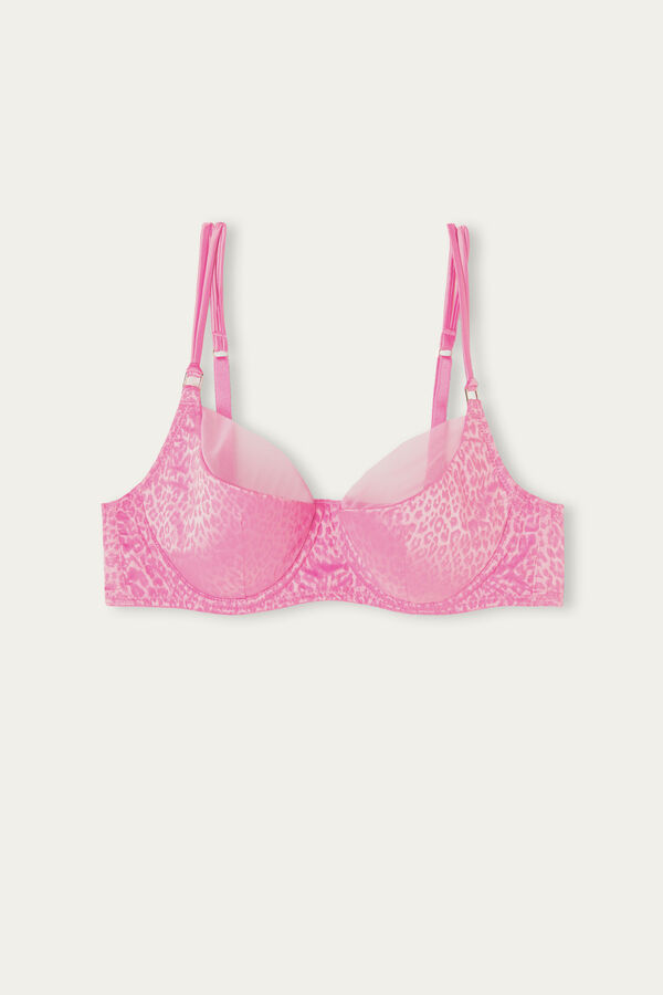 Intimssimi Cool Minimal Demi Bra Pinkki | AUSDF13334