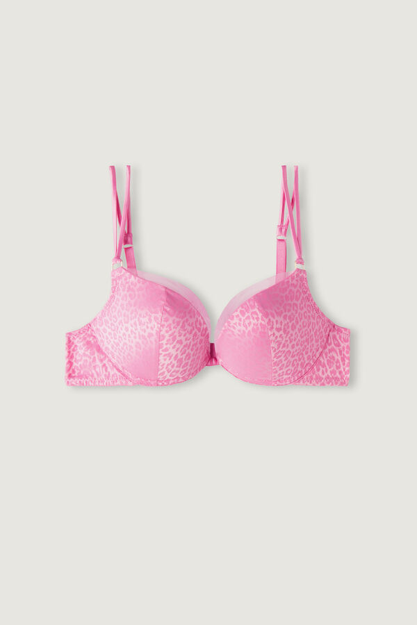 Intimssimi Cool Minimal Simona Super Push-up Bra Pinkki | USJKU38005