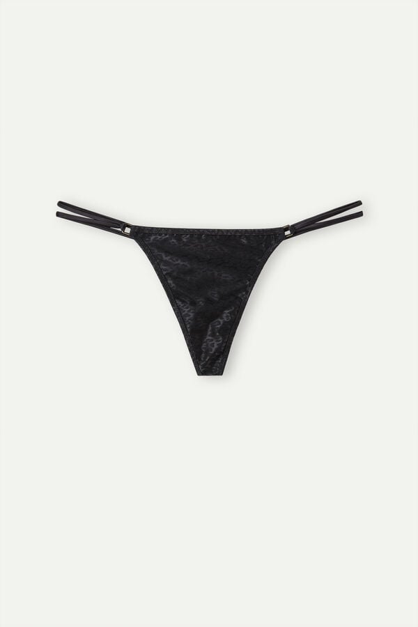 Intimssimi Cool Minimal String Ranne Mustat | LUSSX81164